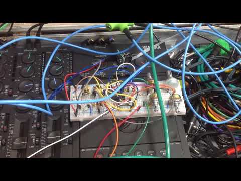 808 bread board test with the modular