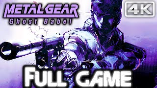 METAL GEAR SOLID GHOST BABEL Gameplay Walkthrough FULL GAME (Game Boy Color)