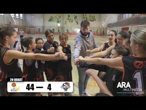 Nou Basquet Alcoi Infantil femení MUTUA LEVANTE (44-4) El Genovés
