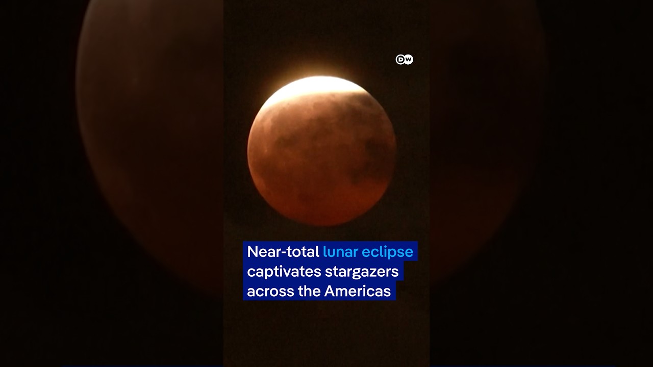 Near-total lunar eclipse visible across Americas on August 28, 2026