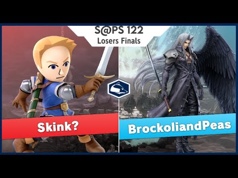 S@PS 122 Ultimate Singles - Skink?(Swordie/Pit/Dark Pit) vs BrockoliandPeas(Sephiroth) Losers Finals