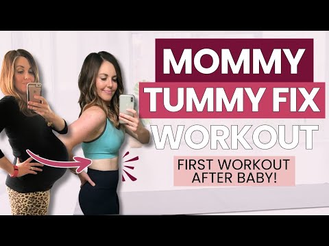 Mummy Tummy Workouts Postpartum Ab Exercises Diastasis Recti Safe Workout