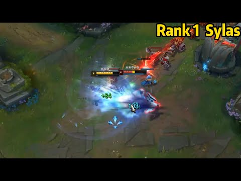 Rank 1 Sylas: How to Carry with Sylas in 1200 LP Challenger Game!