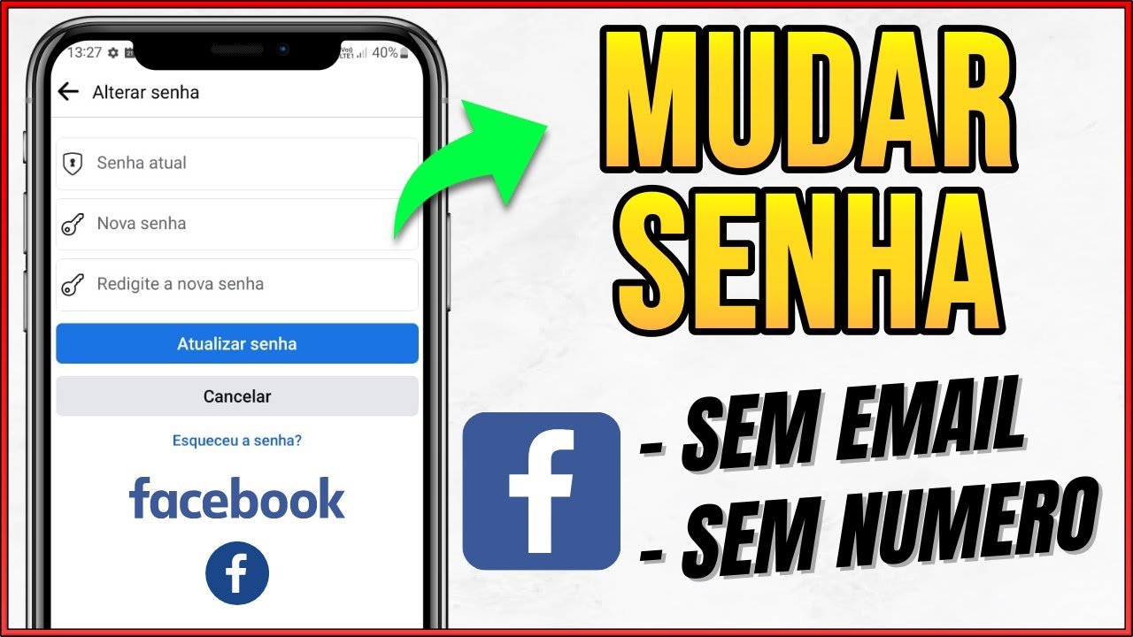 (2024) Como mudar senha do Facebook