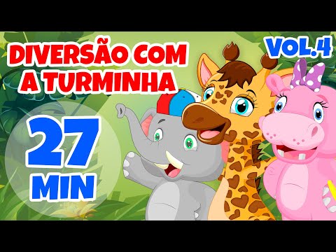 Diversão com a Turminha Vol. 4 - Giramille 27 min | Desenho Animado Musical