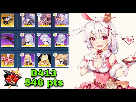 [Honkai Impact 3] SEA - Ex-Abyss Red Lotus (D413) - MHT-3B 546 pts - AE(S1) MA SR (Fuxi 3*)