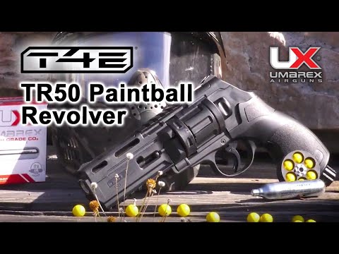T4E TR50 Paintball Gun Revolver .50 cal Short Barrel : Umarex Airguns