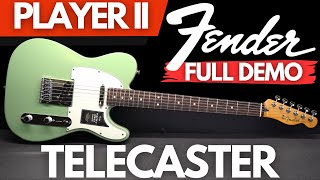 Video thumbnail for Fender Player II TELECASTER Rosewood FULL DEMO by Play and Trade Guitars