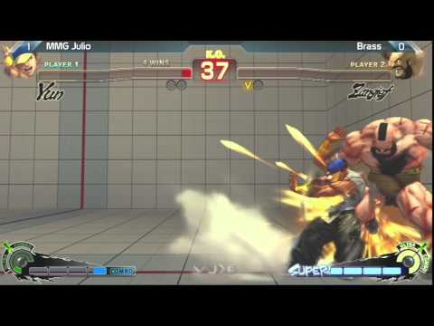 SSF4: MMG Julio vs Brass - Losers Finals - Why Me Dojo? 9