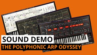 Video thumbnail for Cherry Audio ODC-2800 Sound Demo - Polyphonic ARP Odyssey Emulation by SYNTH ANATOMY