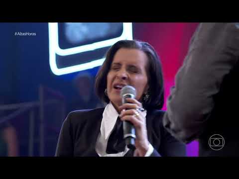 Marina Lima e Lobão emocionam cantando "Me Chama" no Altas Horas! 🎶🔥 Imperdível!