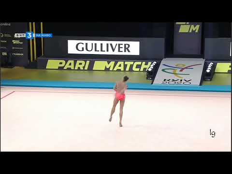 Boryana Kaleyn Clubs AA European RG Championships Kiev 2020