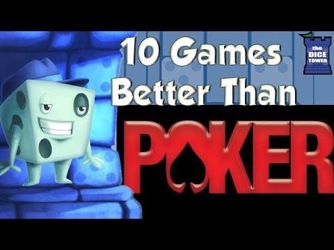 10 Games Better Than Poker - with Tom Vasel
