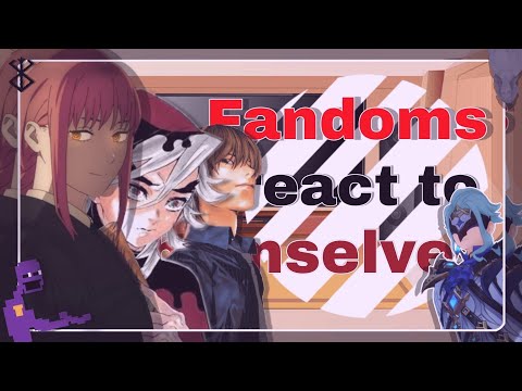 •|| 💀 ||• fandoms react to themselves {• ALL PARTS || 🇧🇷 / 🇺🇲 || ⚠️ 13+ ⚠️ } •|| 💀 ||•