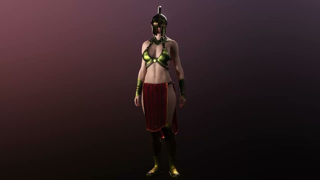 Athena 3D Model