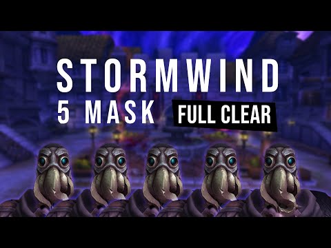 Full Clear 5 Mask - Horrific Vision Of Stormwind