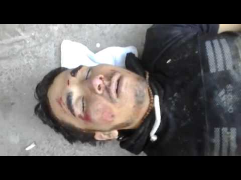 جثمان محمد حسن العيسى في الحجر الأسود في محافظة ريف دمشق