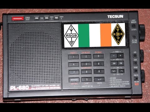 Irish Amature Radio Operators 7142 Khz LSB picked up on the Tecsun PL-680