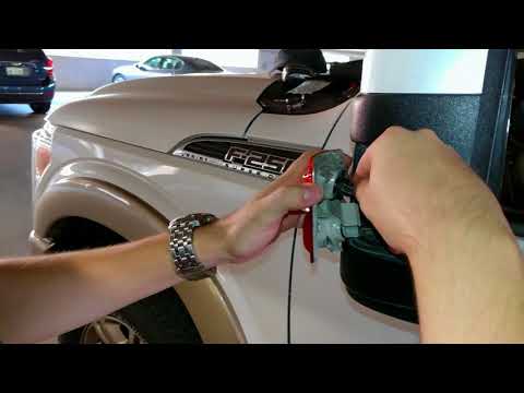 2013 F-250 Side Mirror Smoked Lens Caps and LED Bulb Replacements