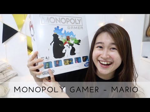 Monopoly Gamer Nintendo Collector's Edition Mario Board Game Unboxing & Review | Drey Reda