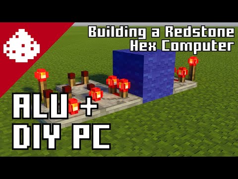 ct5k - Redstone Hex Computer Ep. 3: Minecraft Hex ALUs + DIY Computer