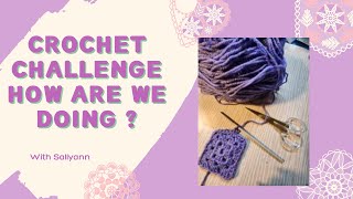 crochet challenge #crochet #dit #challenge #chatting #crafting