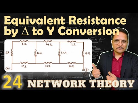 Equivalent Resistance Problem using Delta to Star Conversion