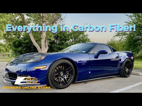 Corvette C6 ZR1 Conversion Side Skirts -Extreme Online Store ft.@boostedproject