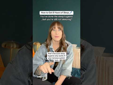 How to Get 8 Hours of Sleep WITHOUT Sleep Hygiene! #insomnia #sleephygiene #sleeptips #sleep #shorts