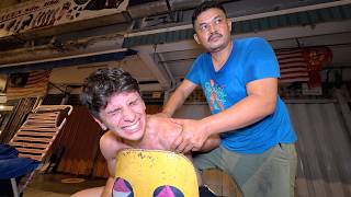 Extreme Malaysian Street Massage Made Me SCREAM!