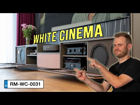 120 inches in the living room - home cinema meets living environment [RM-WC-0031]