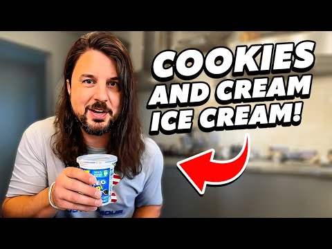 How to Make Cookies and Cream Ice Cream | Oreo Ice Cream Hack