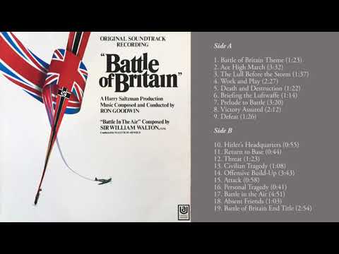 Battle of Britain (1969) - Complete Soundtrack | Ron Goodwin & Sir William Walton