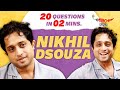 Nikhil D'Souza: Arijit Singh is my Favourite Singer😍| 20 Questions under 2 minutes