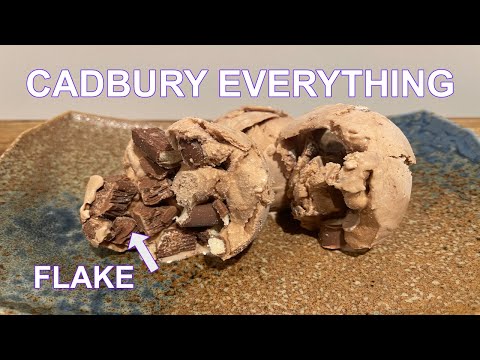 How to make Cadbury Ice Cream - cadbury flake|fingers|cocoa powder|dairy milk chocolate