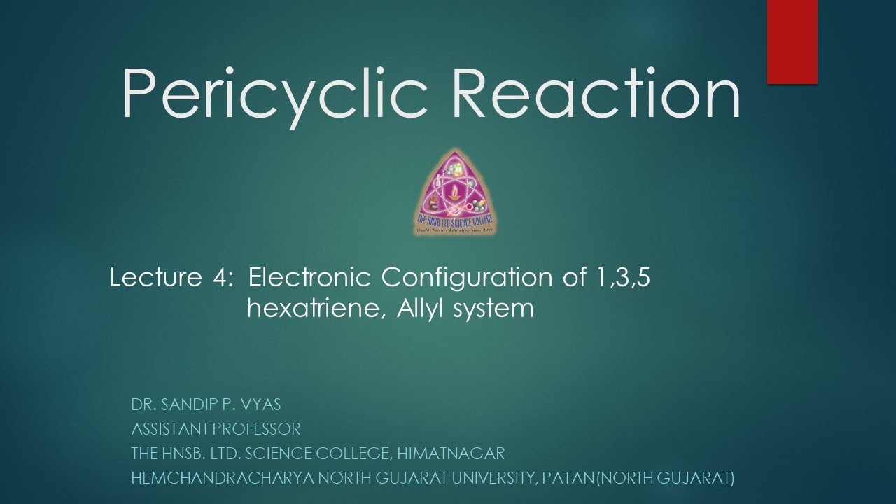 Electronic configuration of 1,3,5 hexatriene and allyl system