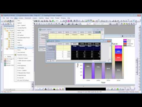 OriginLab® Introduction to Origin Video Lecture - Origin Tutorials for ...