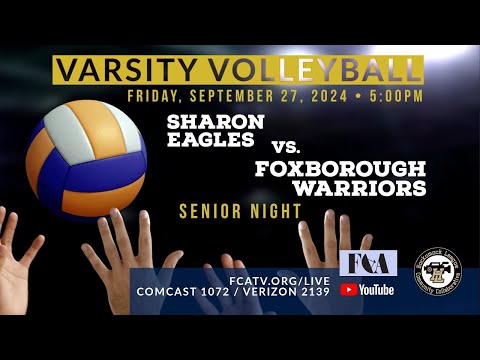 Thumbnail for Varsity Volleyball  Sharon vs. Foxboro 9/27/24