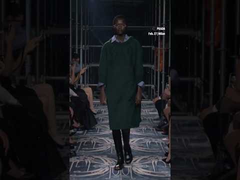 Prada unveils dark collection