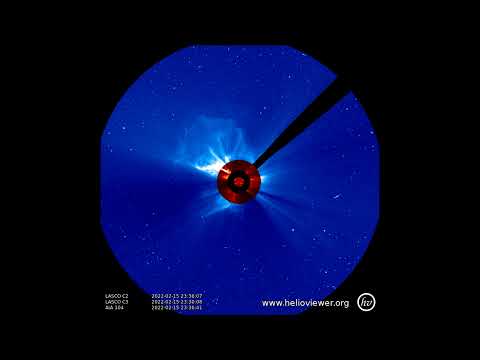 Farside eruption - February 15, 2022