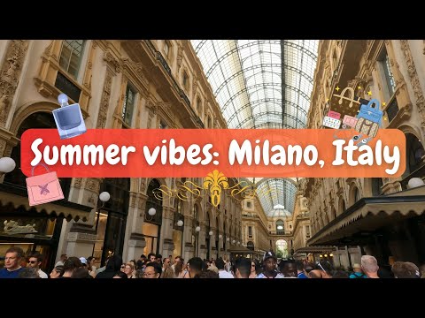 Milano Walking tour【4K】- Lombardy - ITALY travel vlog - Part2