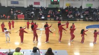 Parkway Elementary (PIA) Step Team Halftime show for March Madness