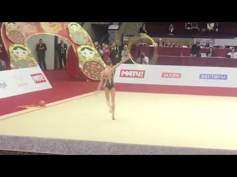 Olga Karaseva hoop Moscow Grand Prix