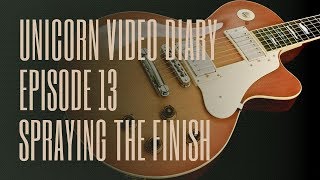 Ruokangas Guitars Video Diary Episode 13 - Finishing