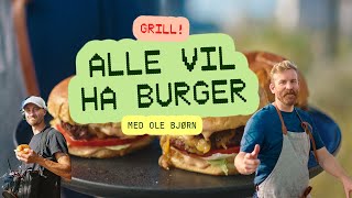 Grille burger? Dette er den eneste måten!
