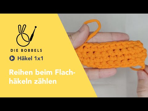 Reihen zählen beim Häkeln – In Reihen häkeln einfach erklärt für Anfänger Schritt für Schritt