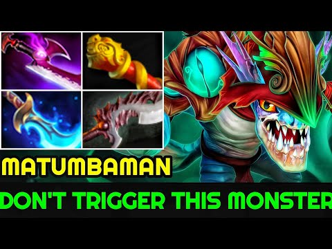Matumbaman [Slark] Don't Trigger This Monster 20 Kills No Mercy 7.23 Dota 2