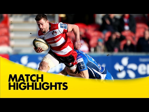 Gloucester Rugby v Newport Gwent Dragons Anglo-Welsh Cup 2016-17