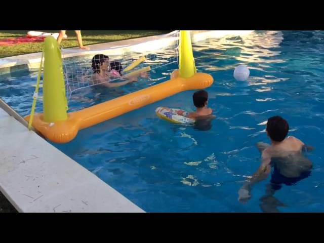 Vídeo relacionado con Intex 56508NP - Juego Hinchable Vóley Flotante 239 x 64 x 91 cm