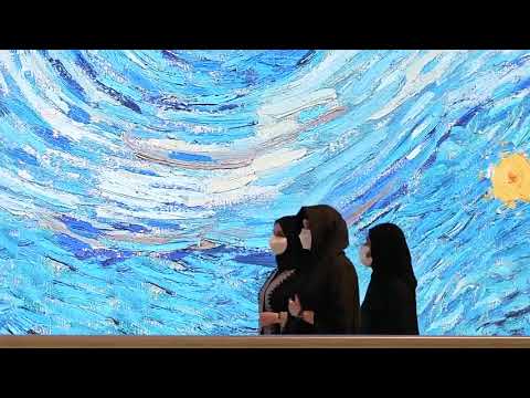 Infinity des Lumières opens in Dubai افتتاح إنفينيتي دي لوميير في دبي